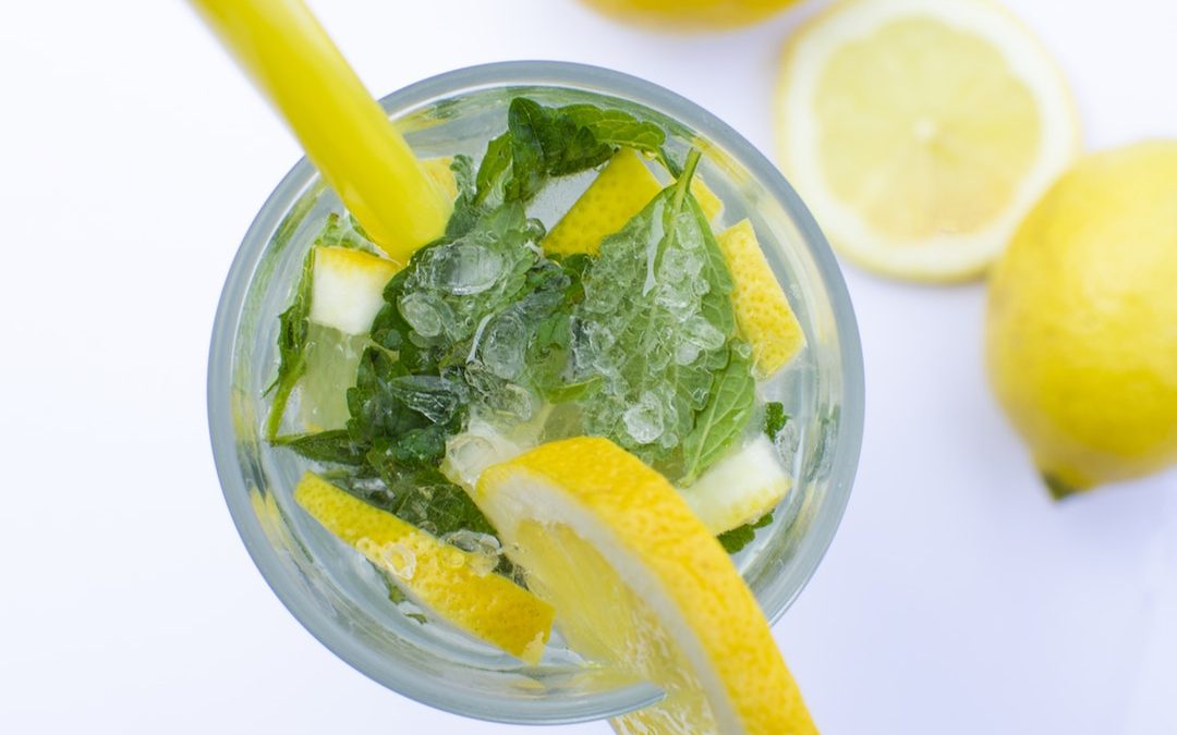 cucumber lemon mint water
