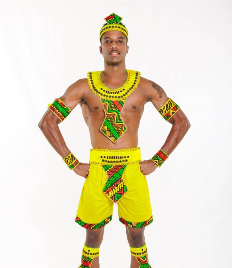 Male Costume Barbados Reggae Festival Section IslandZest