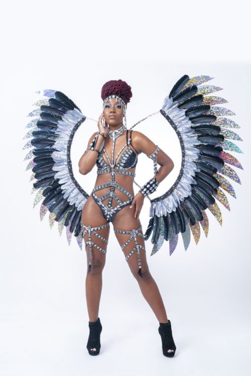 Feteratmas trinidad Carnival 2020 Black Sapphire - Frontline