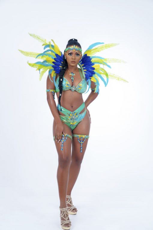 Feteratmas trinidad Carnival 2020 Emeralds Are Forever - Midline