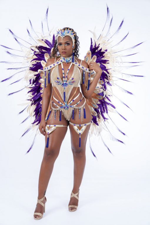 Feteratmas trinidad Carnival 2020 Gold Dust - Frontline