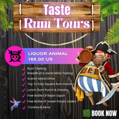 Liquor Animal Rum Tour Barbados islandZest